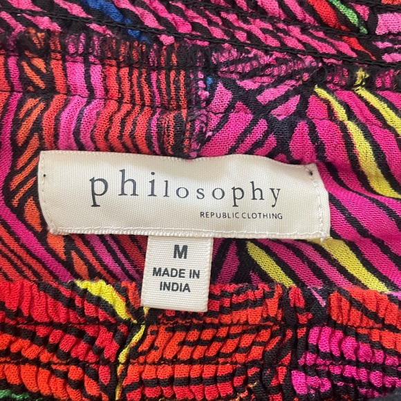 Philosophy Wide Leg Swim Coverup Pants - Picture 6 of 12